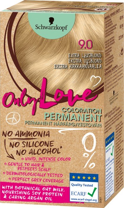 Schwarzkopf Only Love Hårfärg 9.0 Extra Ljusblond