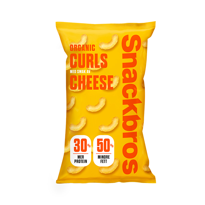 Snackbros Organic Curls Cheese 90 g