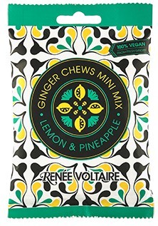 Renée Voltaire Ginger Chews Mini Mix Citron & Ananas 48 g