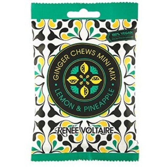 Renée Voltaire Ginger Chews Mini Mix Citron & Ananas 48 g