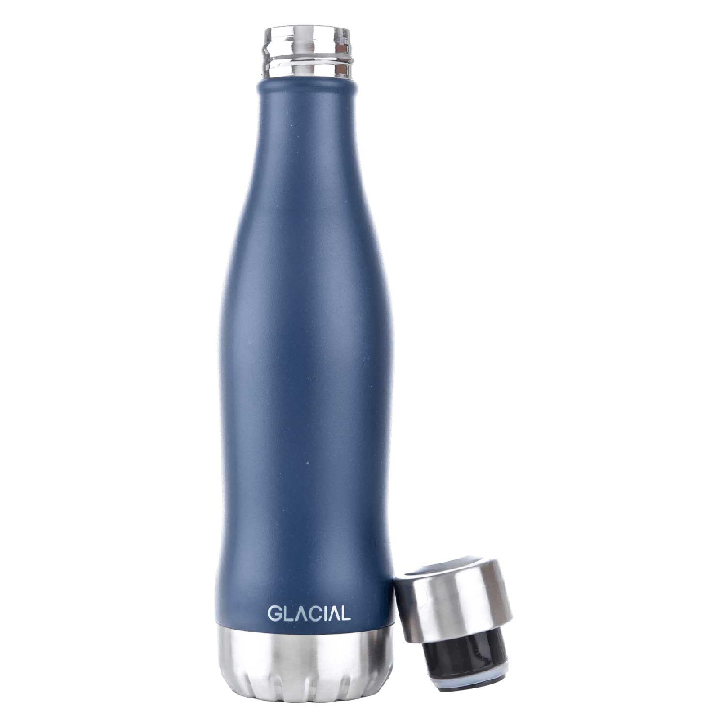 Glacial Thermo Bottle Matte Navy 400ml