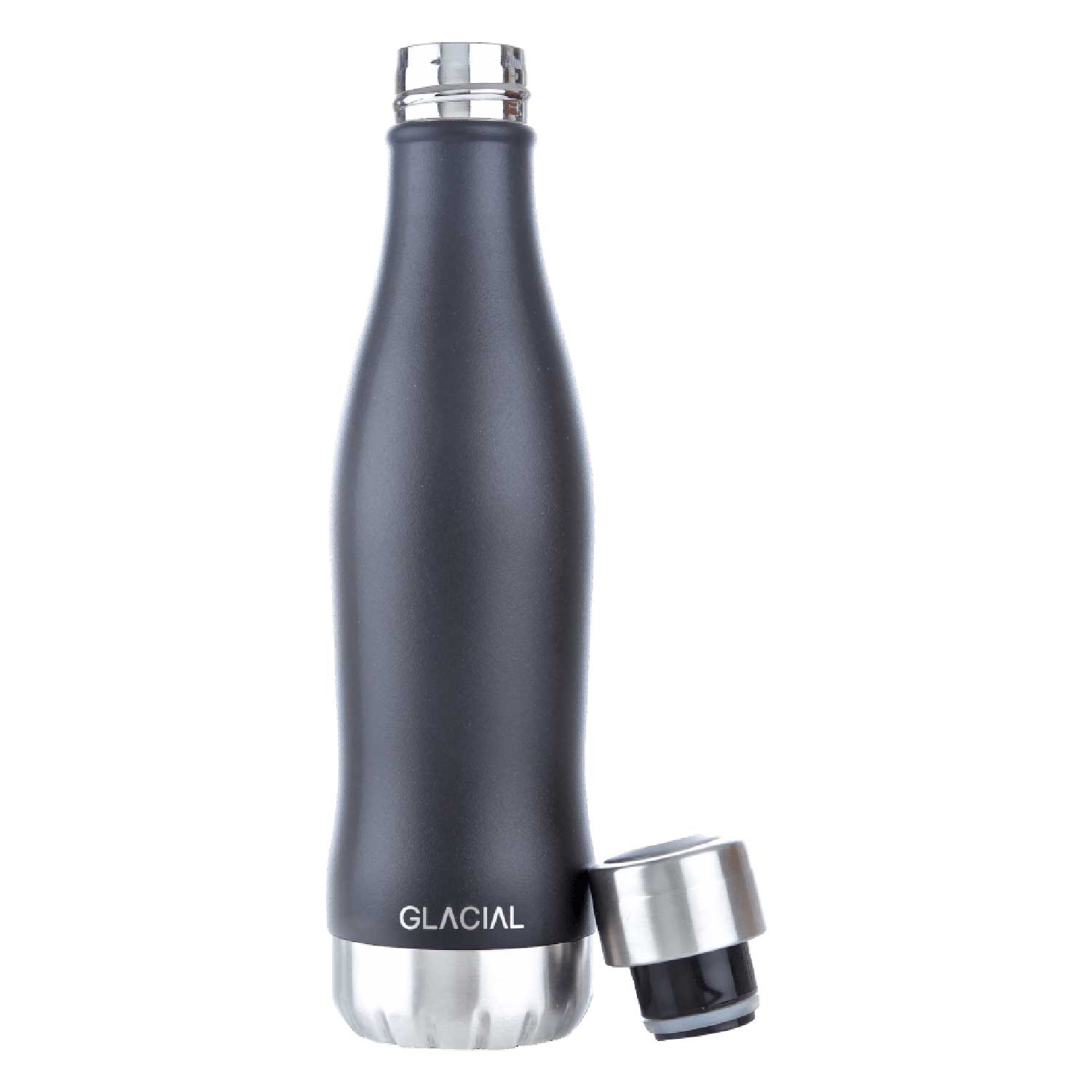 Glacial Thermo Bottle Matte Black 400ml