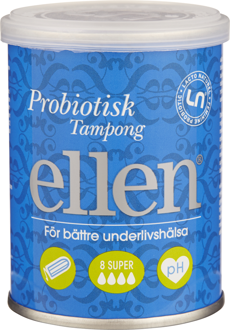 Ellen Probiotisk tampong Super 8 st