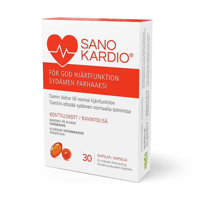 SanoKardio Lycored Nutrient Complex 30 kapslar