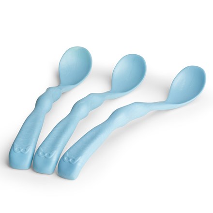 Herobility Eco Feeding Spoon 4+ mån 3-pack Blå