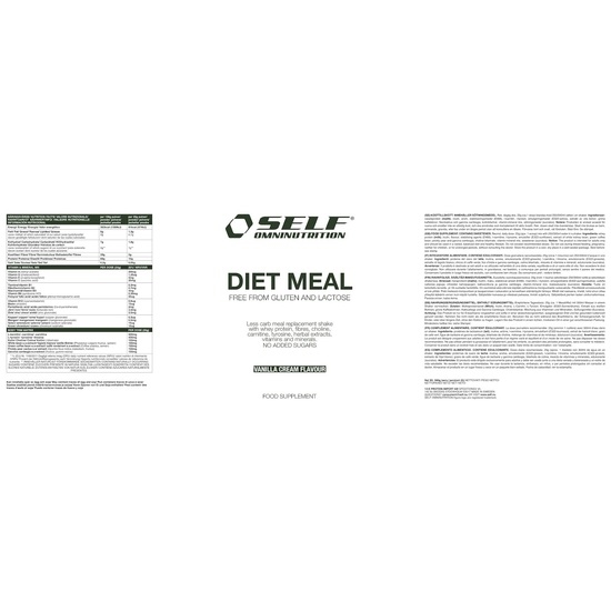 Self Omninutrition Diet Meal 500 g Vanilla