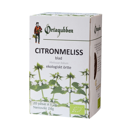 Örtagubbens Citronmeliss blad Te-påsar 20 x 1,2g