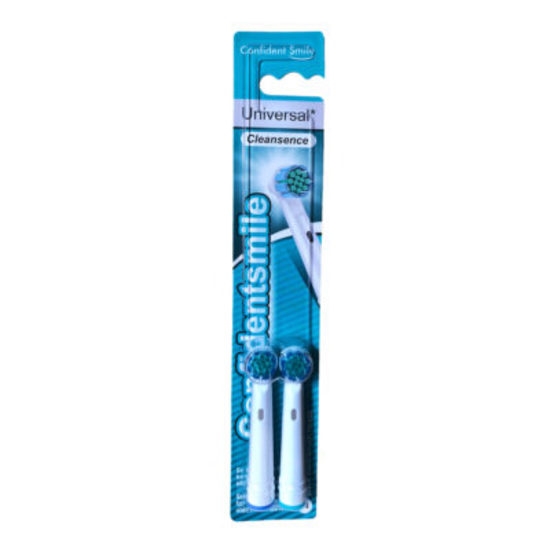 Confident Smile Cleansence Tandborsthuvuden 2-Pack