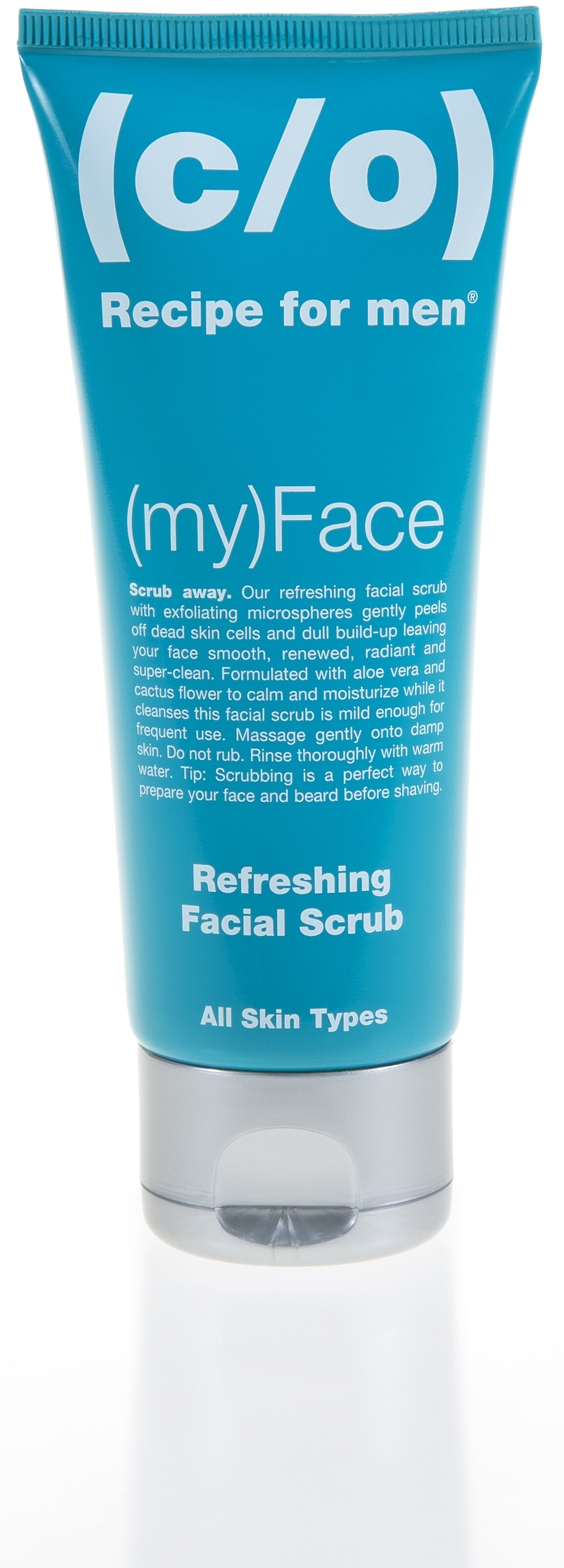 c/o Recipe for men Refreshing Facial Scrub 100 ml