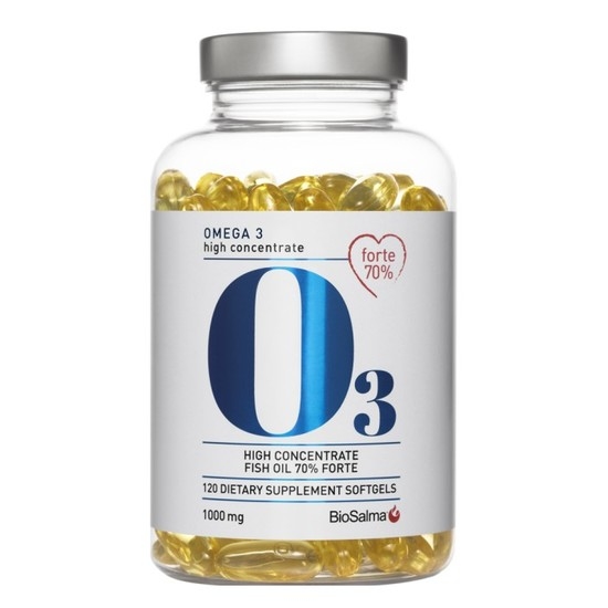 BioSalma Omega3 Forte 70% 1000 mg 120 kapslar