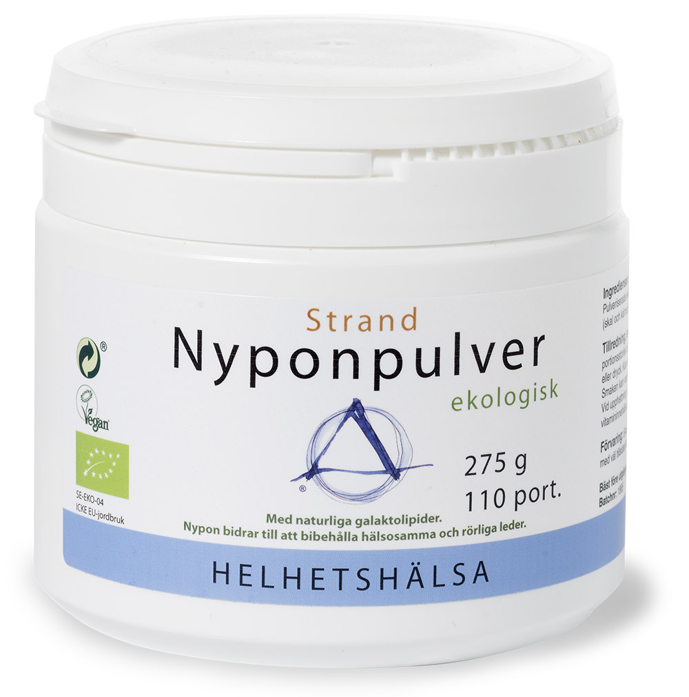 Helhetshälsa Ekologiskt Nyponpulver 275 g
