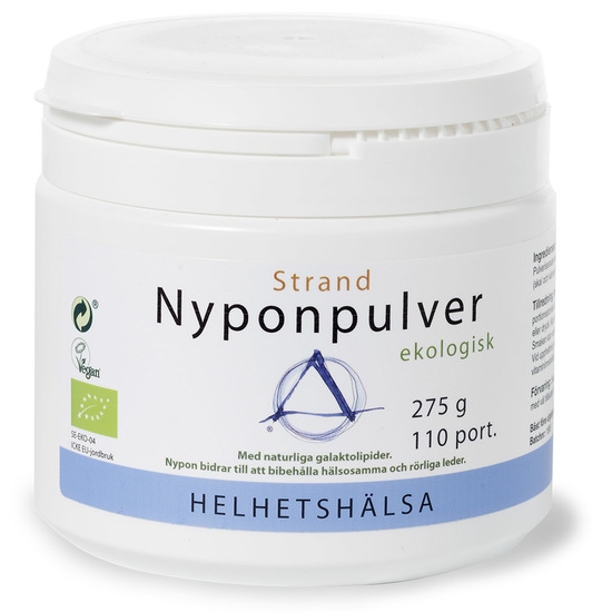 Helhetshälsa Ekologiskt Nyponpulver 275 g