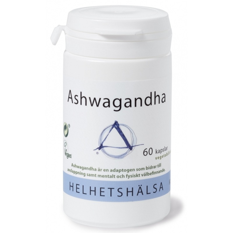 Helhetshälsa Ashwagandha 60 kapslar