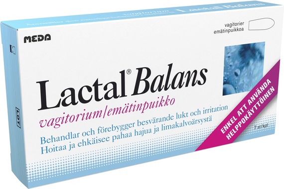 Lactal Balans vagitorium 7st