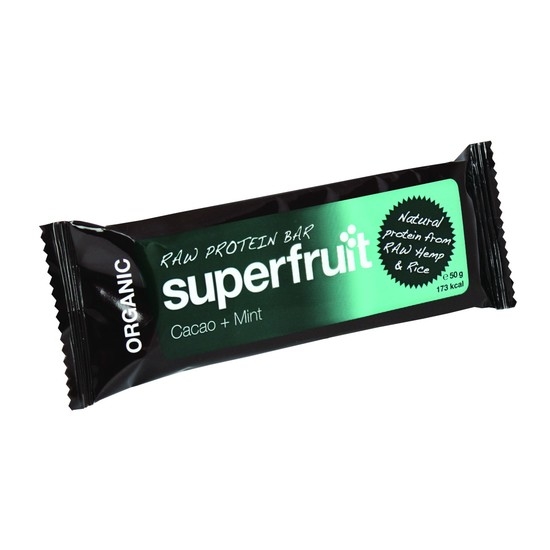 Superfruit RAW Protein Bar Cacao & Mint 50 g