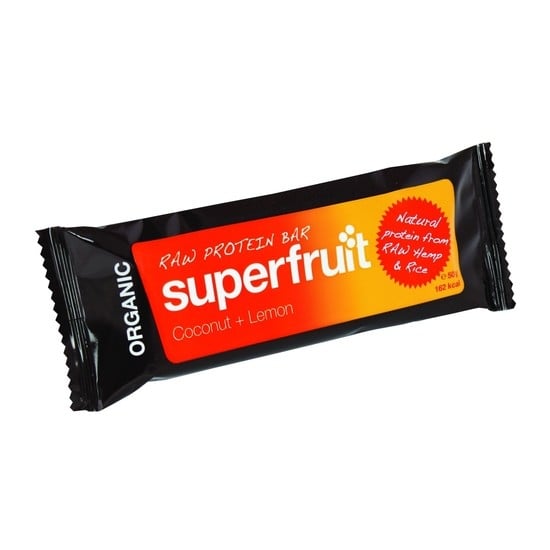 Superfruit Raw Protein Bar Coconut Lemon 50 g