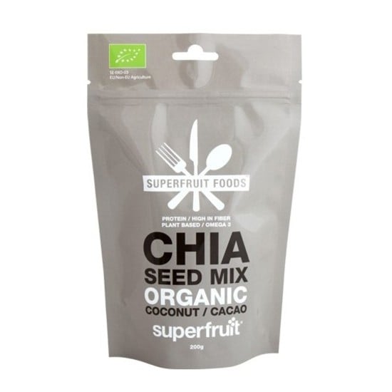 Superfruit Foods Chia Seed Mix Coconut Cacao 200 g
