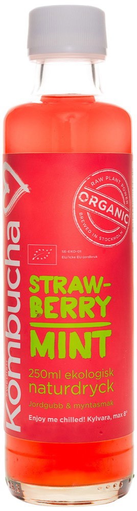 Better You Kombucha 250ml Jordgubb mynta