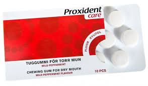 Proxident Tuggummi för torr mun 10 st