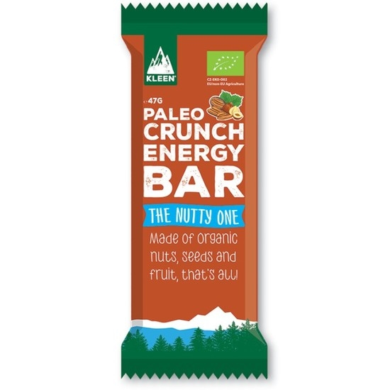 KLEEN Paleo Crunch Energy Bar The Nutty One 48 g
