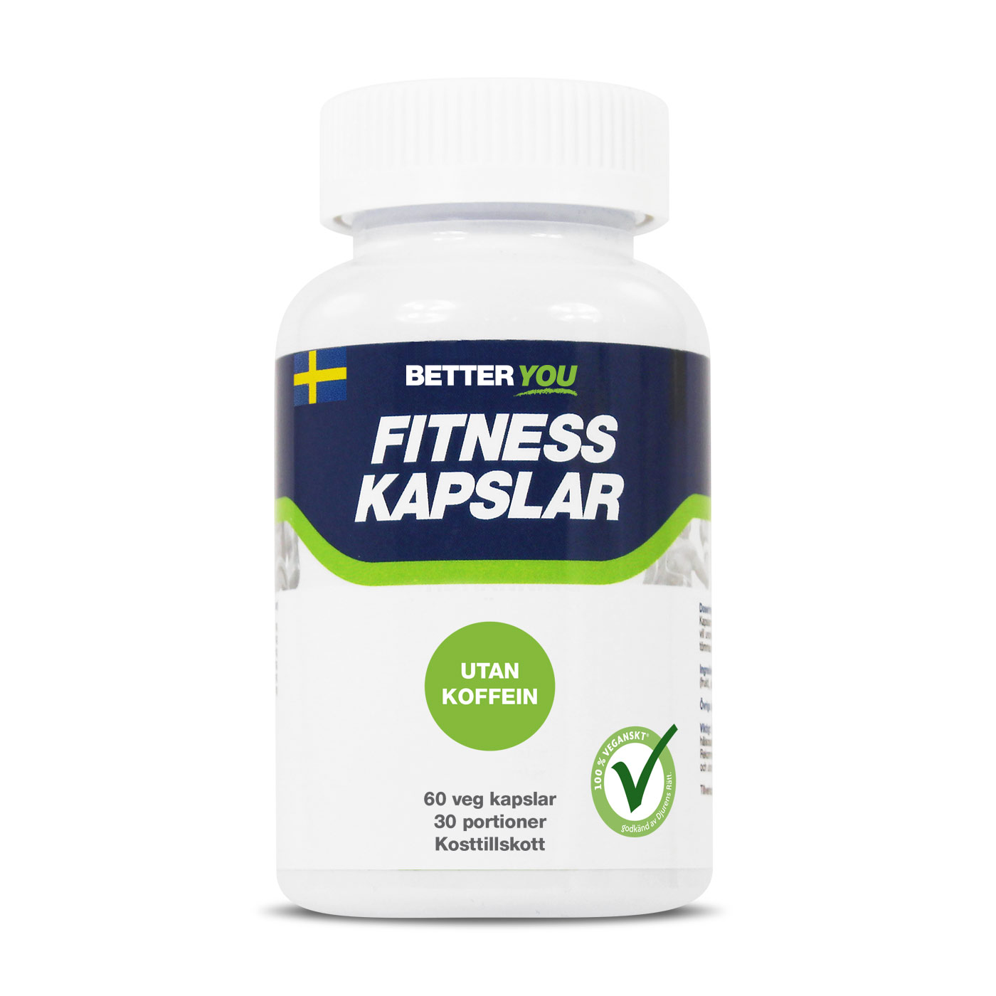 Better You Fitness Kapslar utan koffein 60 kaps