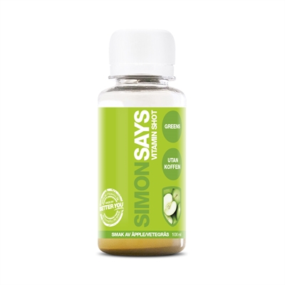 Better You Simon Says Greens Shot 100 ml Äpp/Inge