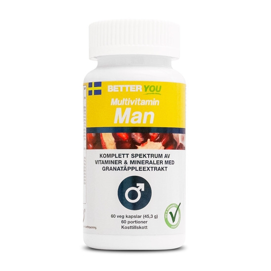 Better You Multivitamin Man 60 kaps