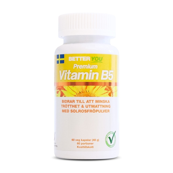Better You Premium Vitamin B5 60 kaps