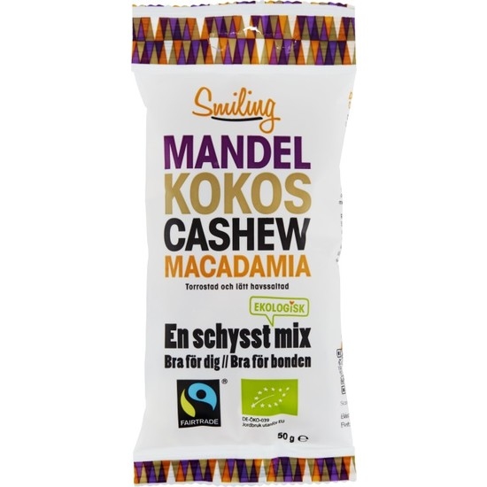 Smiling Mandel Kokos Cashew Macadamia 50 g