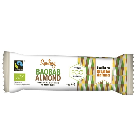 Smiling Bar Baobab Mandel 40 g