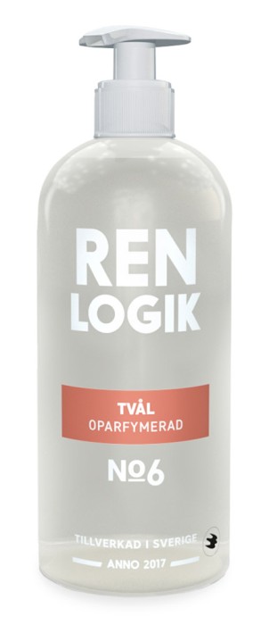Ren Logik Tvål Oparfymerad 500 ml