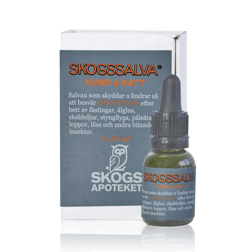 Skogsapoteket Skogssalva Hund & Katt 2 x 20 ml