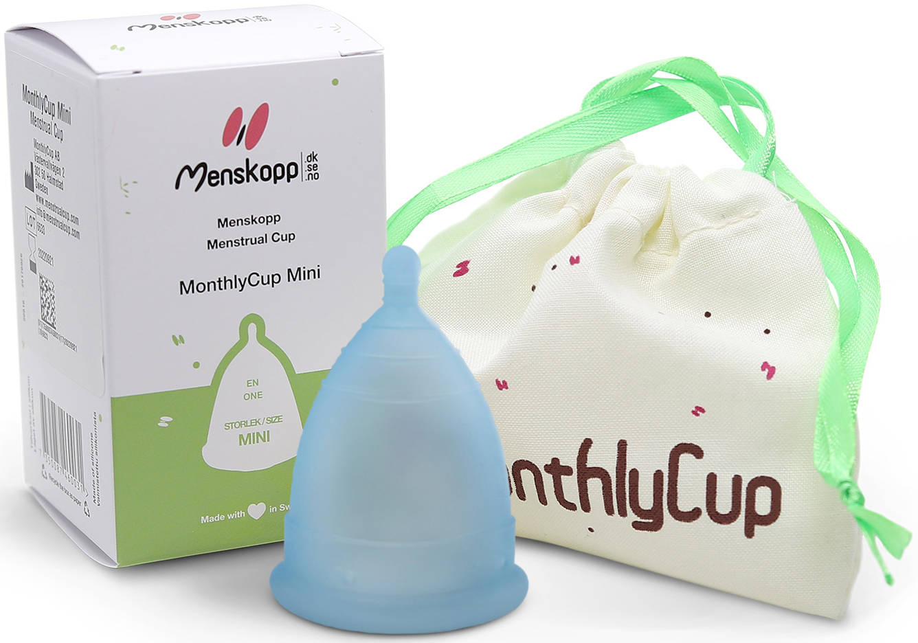 MonthlyCup Menskopp Mini Blue Sapphire