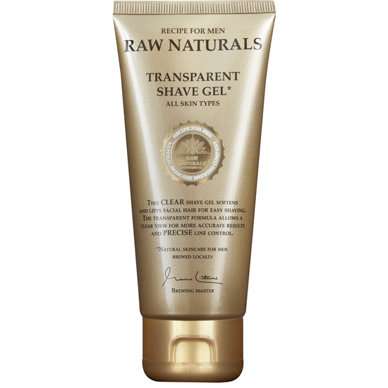 RAW Naturals Transparent Shaving Gel 100 ml