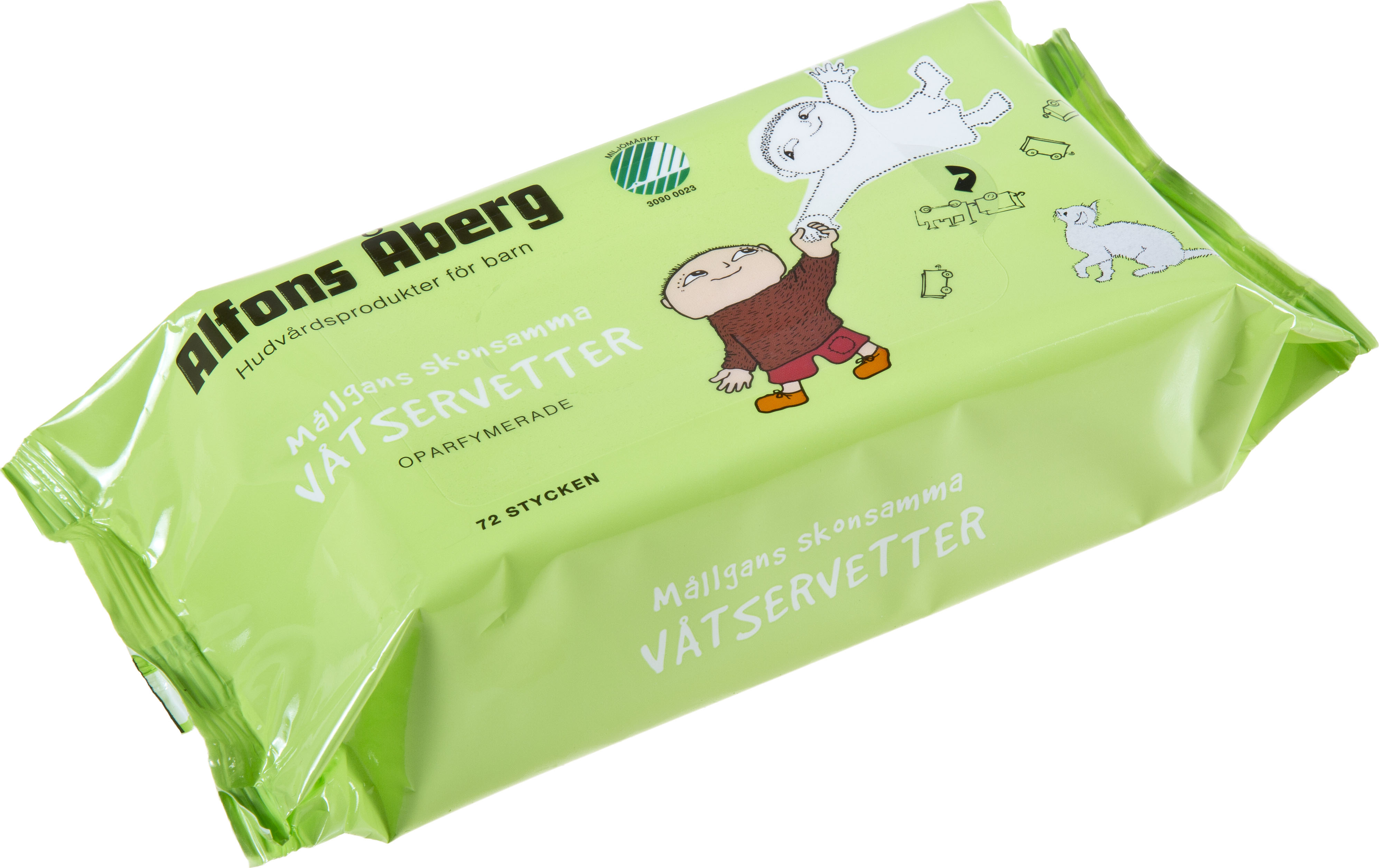 Mållgans Skonsamma Våtservetter 72st
