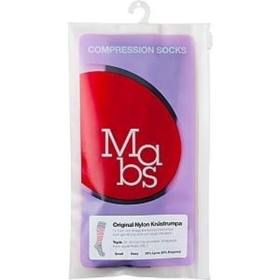 Mabs Nylon Knästrumpa Svart XL