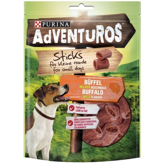 Purina Adventuros Mini Sticks Buffel 90 g