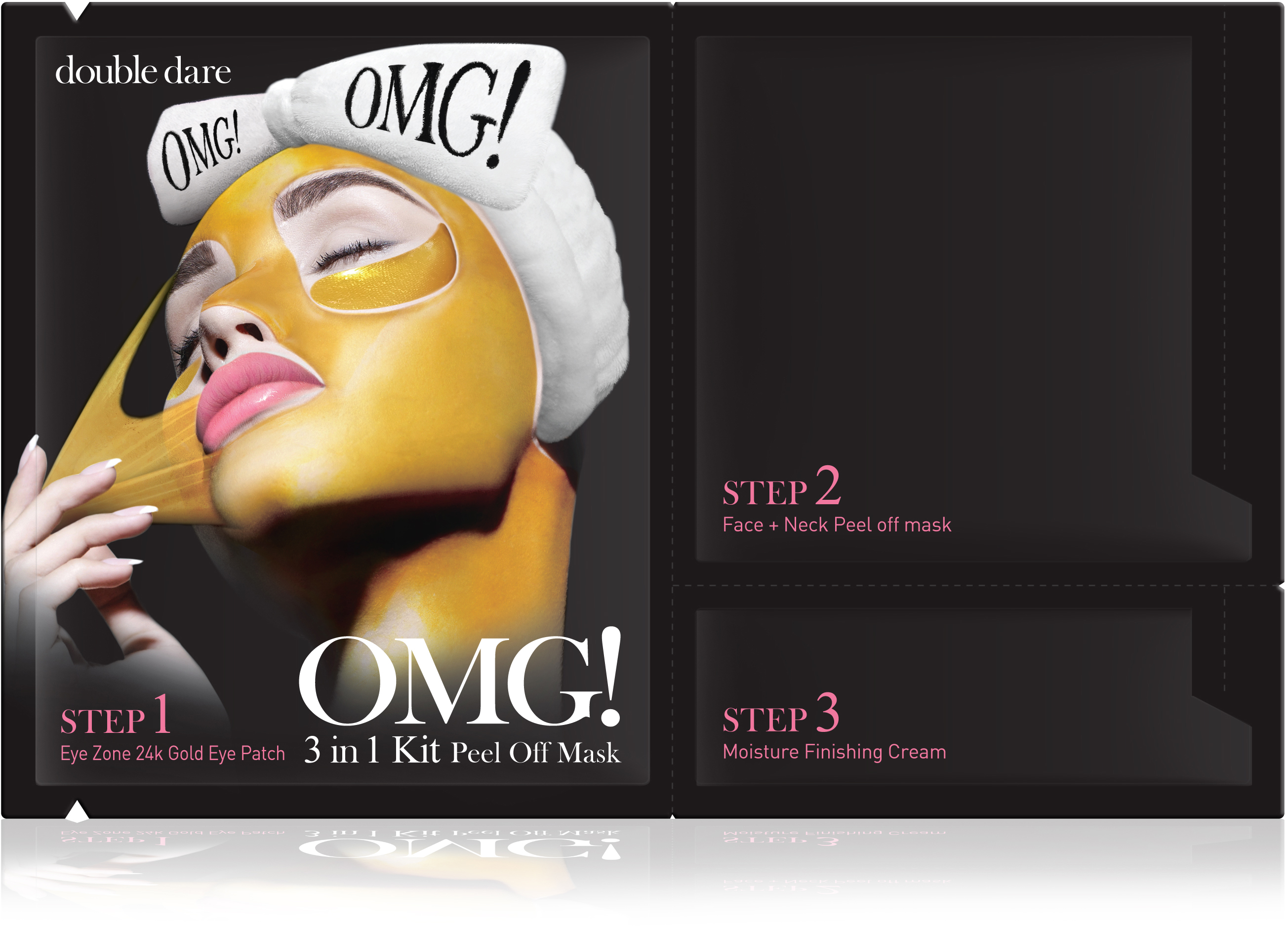 OMG! 3 in 1 Kit Peel Off Mask