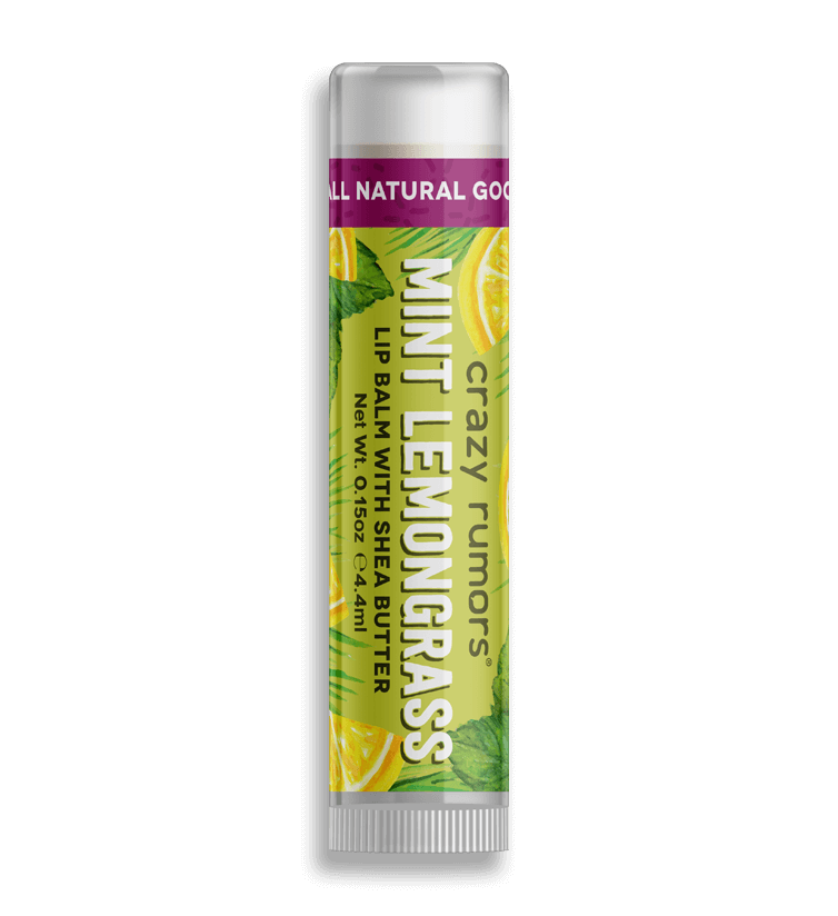 Crazy Rumors Mint Lemongrass Lip Balm