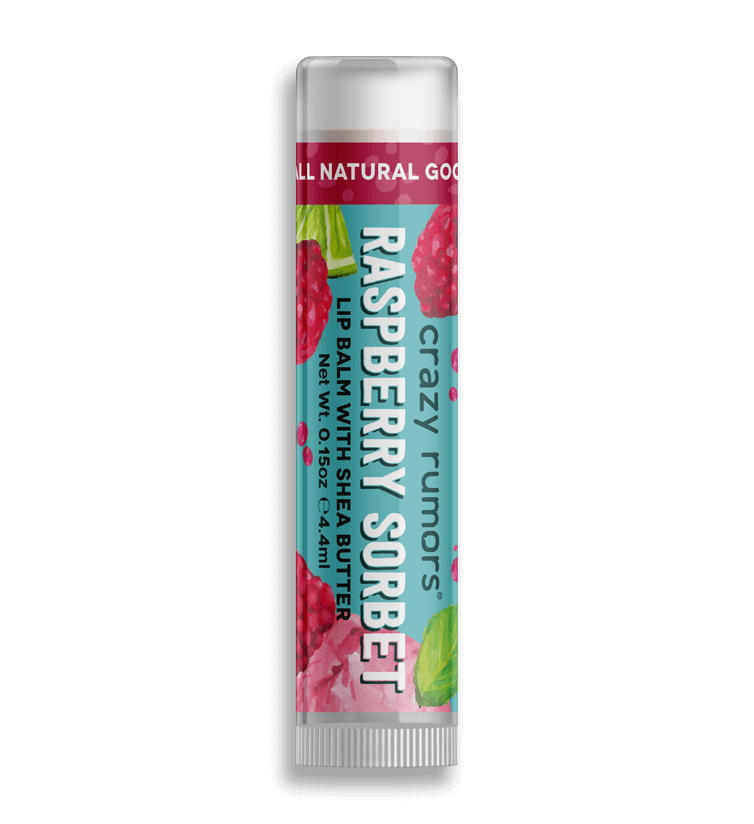 Crazy Rumors Raspberry Sorbet Lip Balm