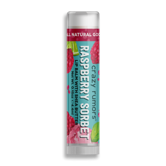 Crazy Rumors Raspberry Sorbet Lip Balm