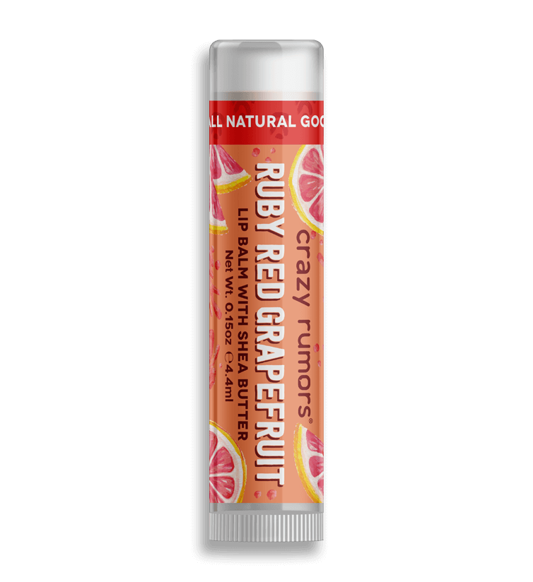 Crazy Rumors Ruby Red Grapefruit Lip Balm