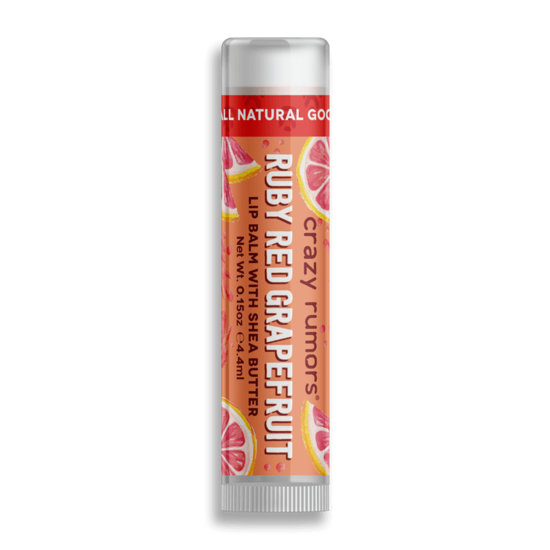 Crazy Rumors Ruby Red Grapefruit Lip Balm