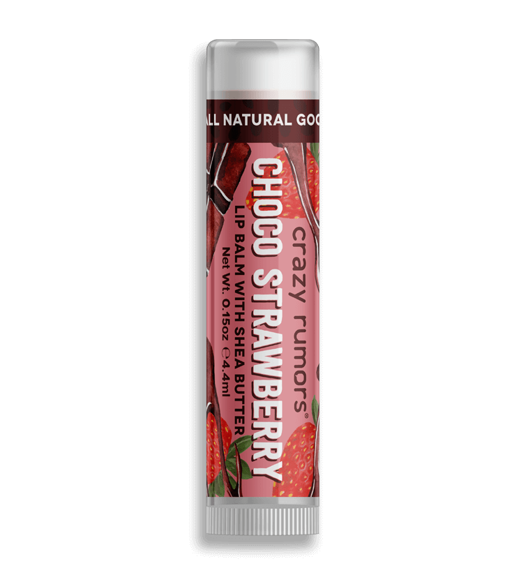 Crazy Rumors Chocolate Strawberry Lip Balm