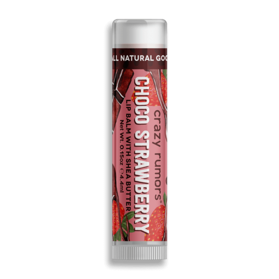Crazy Rumors Chocolate Strawberry Lip Balm