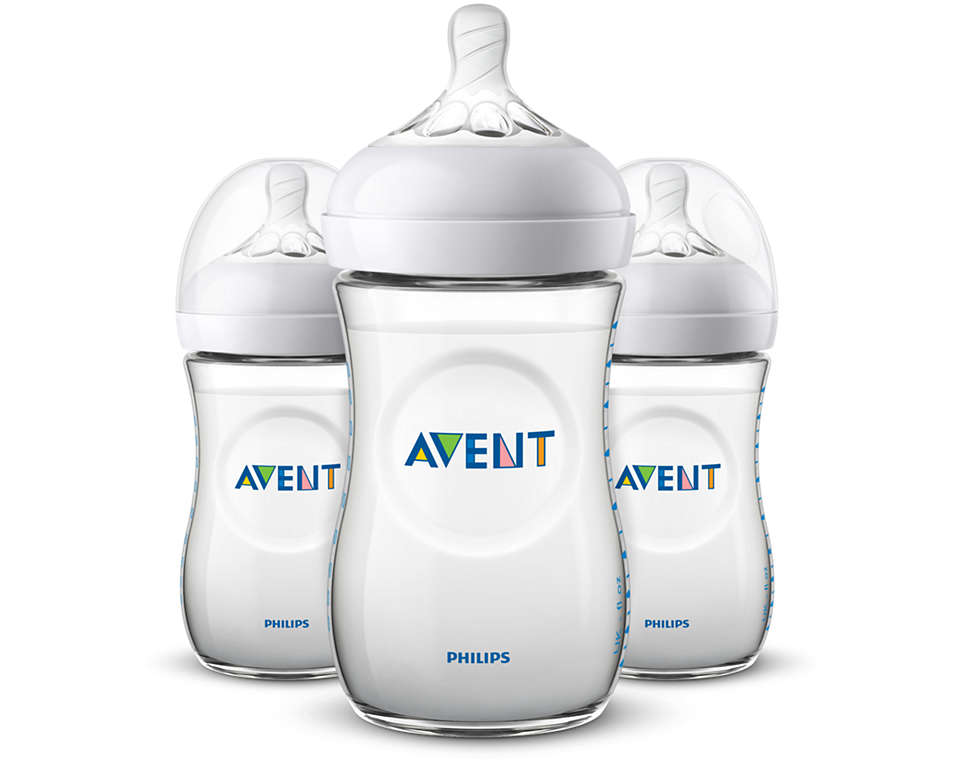 Philips Avent Natural Nappflaska 260 ml 3-Pack