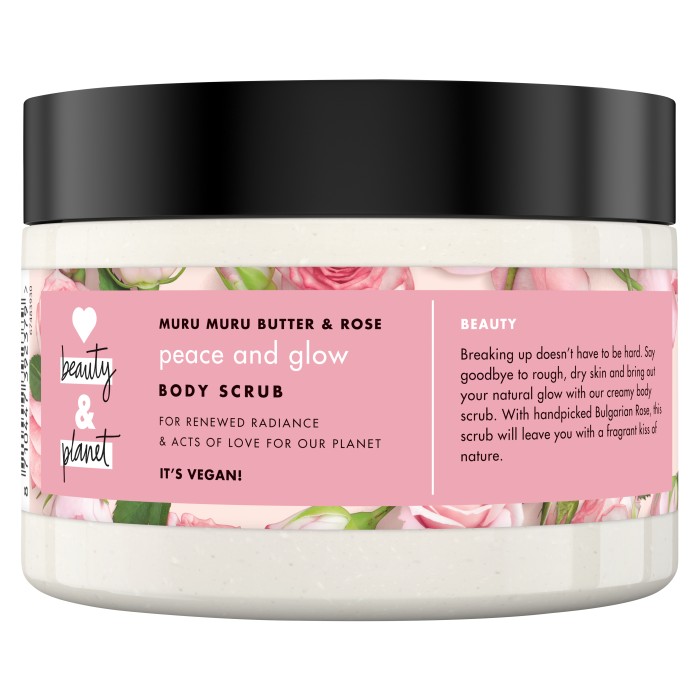 Love Beauty and Planet Peace and Glow Body Scrub 250 ml