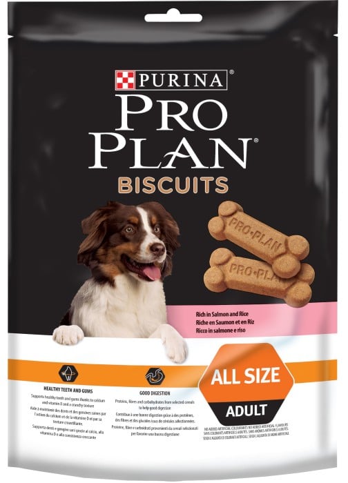 Purina Pro Plan Biscuits Salmon & Rice 400 g
