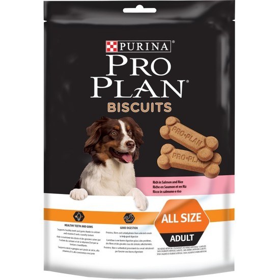 Purina Pro Plan Biscuits Salmon & Rice 400 g