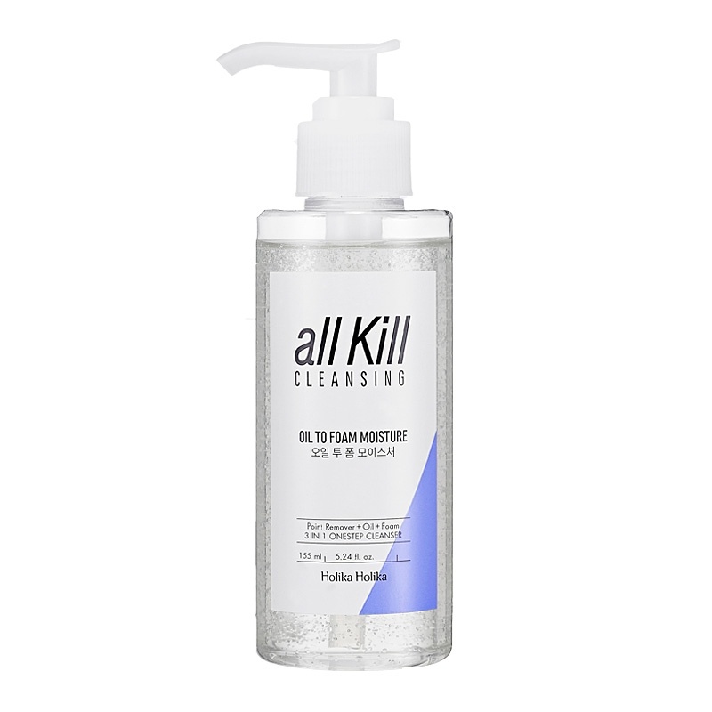 Holika Holika All Kill Cleansing Oil To Foam Moisture 155 ml